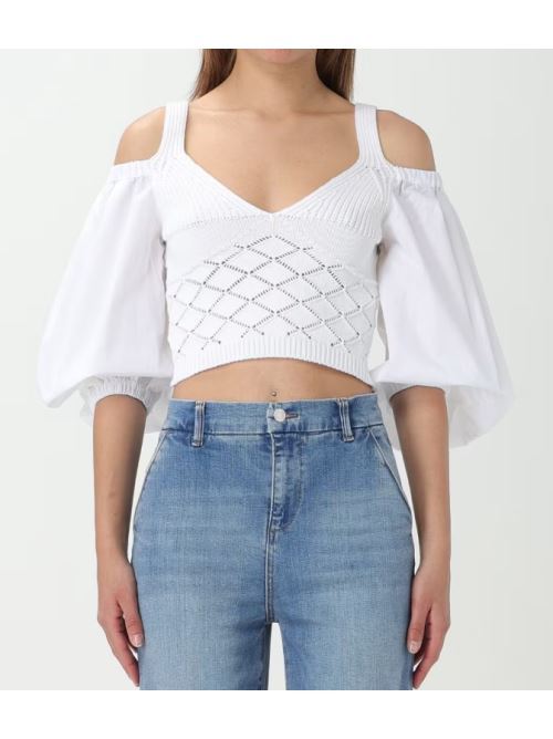 Cotton crop top Liu Jo | MA4069MA23A.11111